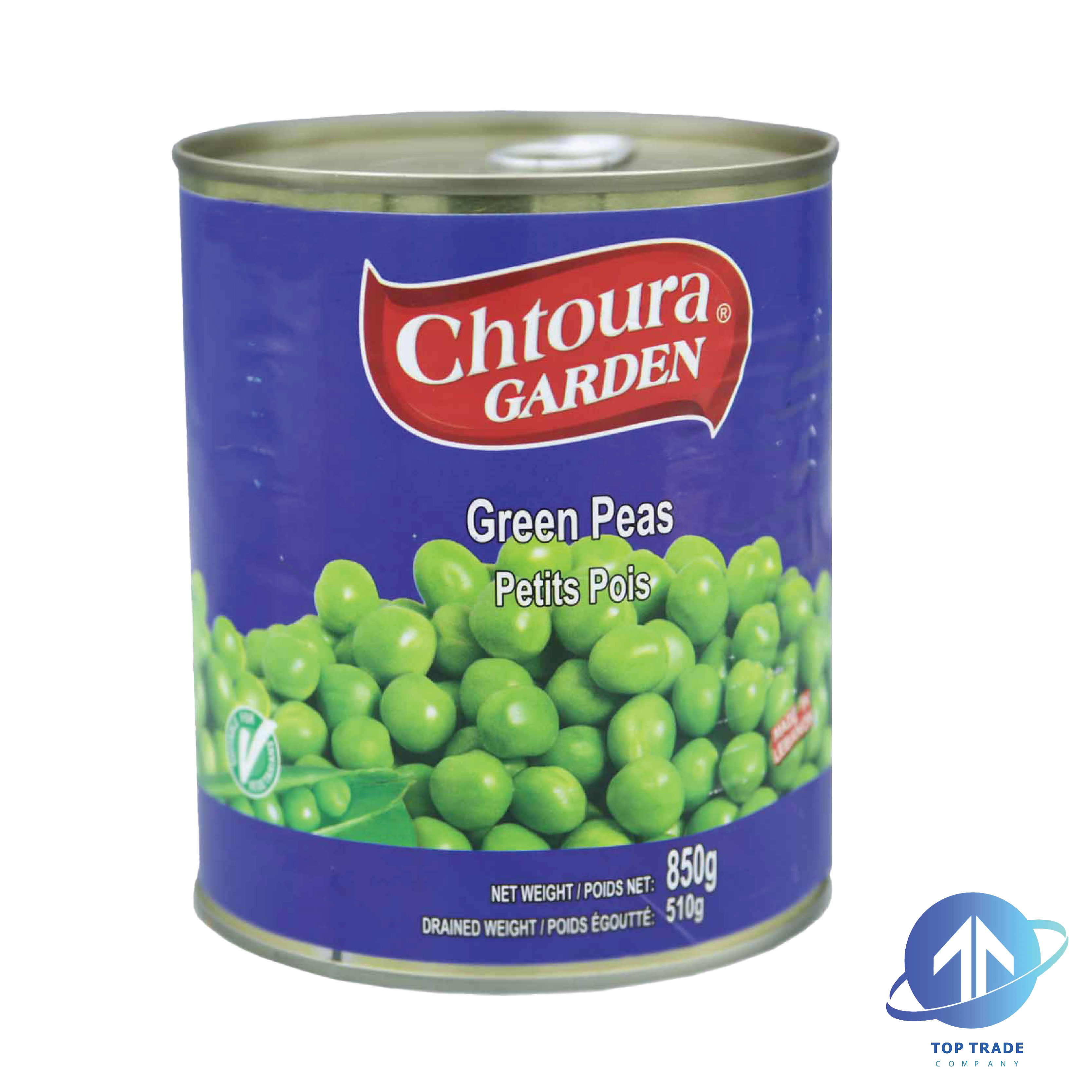 Chtoura Garden Green Peas 850gr